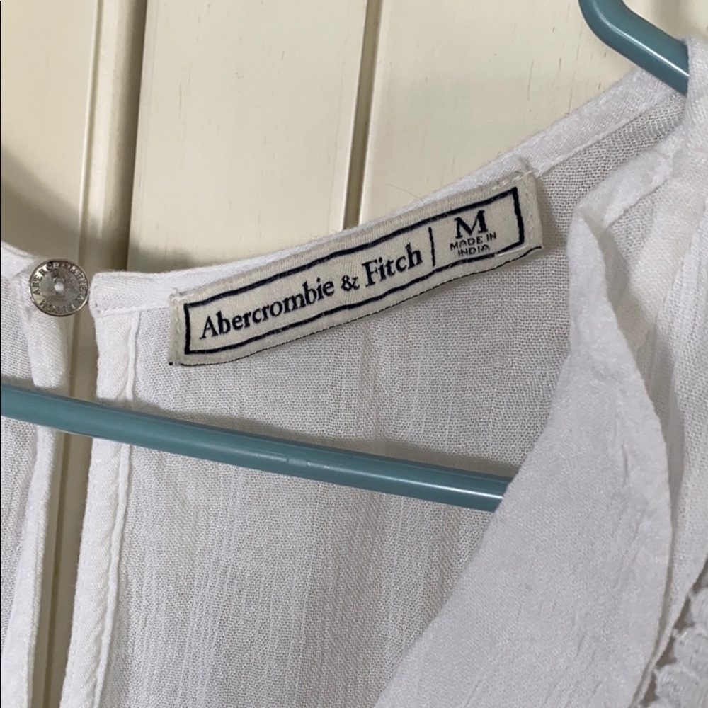 A&F White Boho Romper - Picture 3 of 7